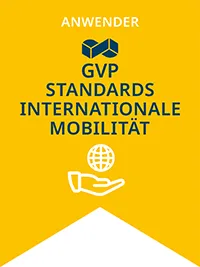 Siegel: GVP Standards internationale Mobilität